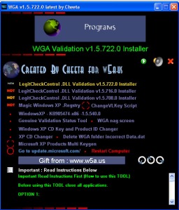 Windows Genuine Advantage (WGA)